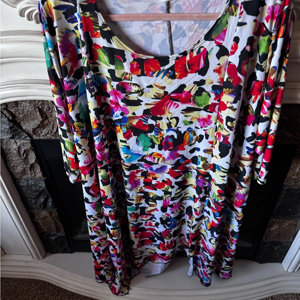 Floral Multicolor Women's Top